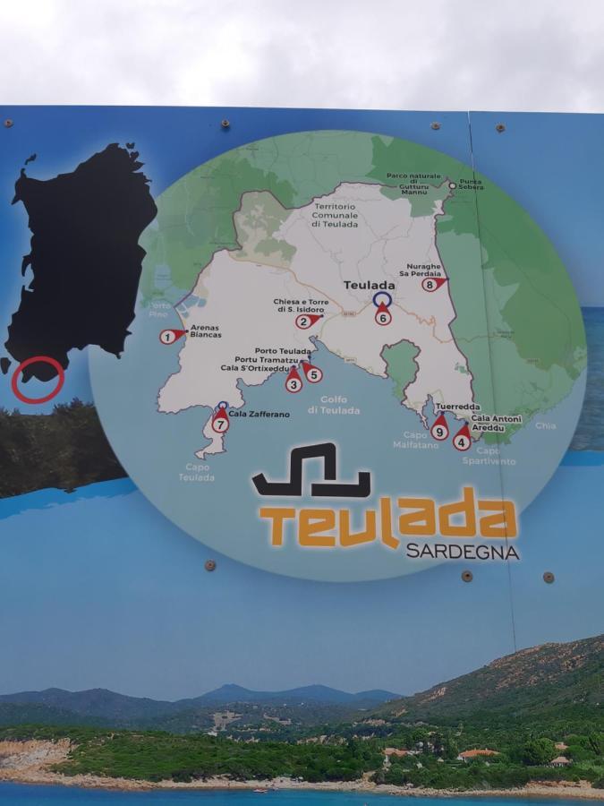 Appartamento Di Andrea Teulada Exteriör bild